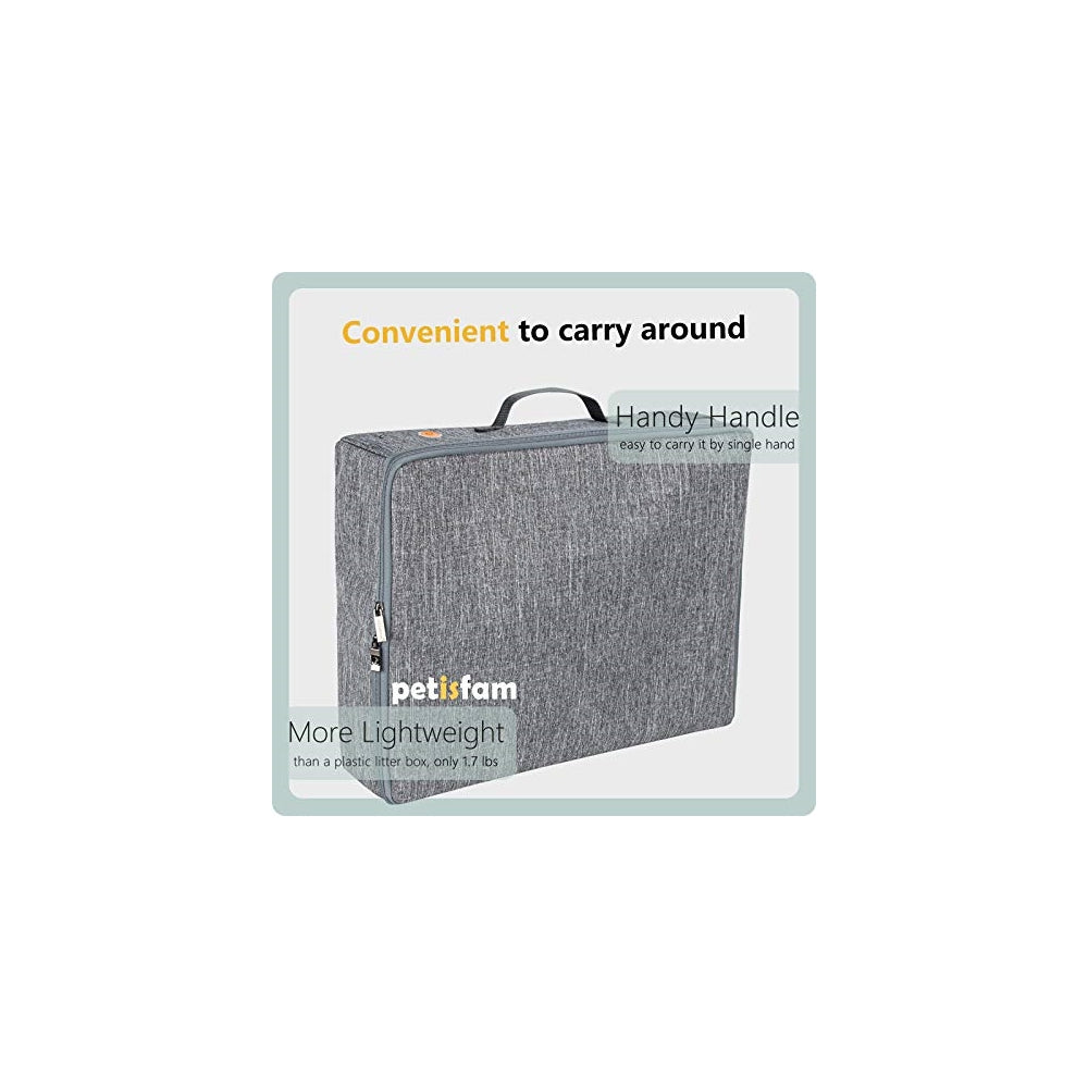 Caja de arena portátil de viaje para fácil