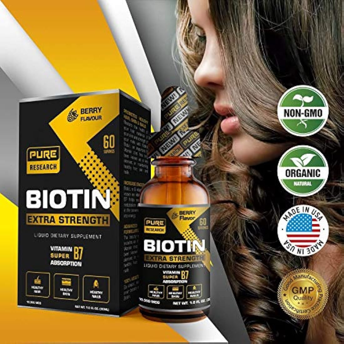 Gotas para ayudar a crecer el cabello