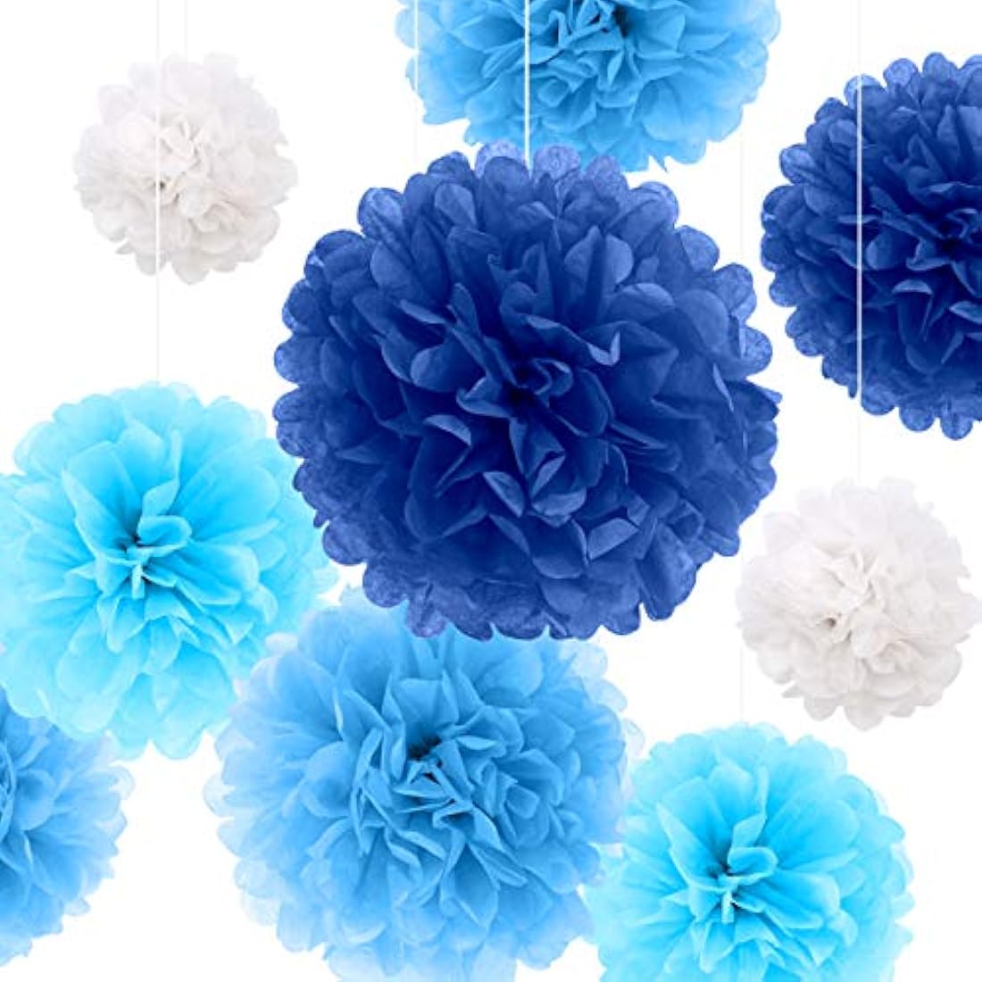 Flores de papel de seda para encuadernar