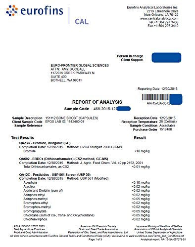 Suplemento de osteoporosis para una densidad ósea