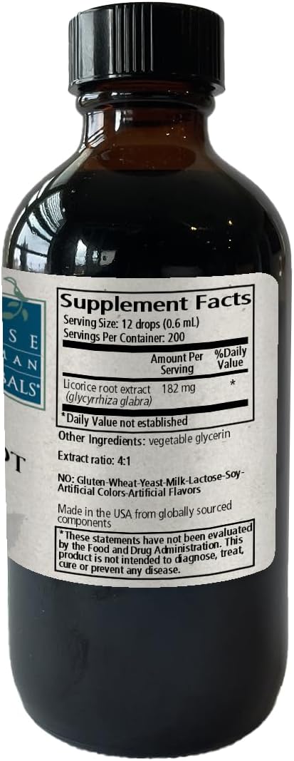 Extracto Sólido de Regaliz 4 oz - Wise Woman Herbals - Sin Alcohol