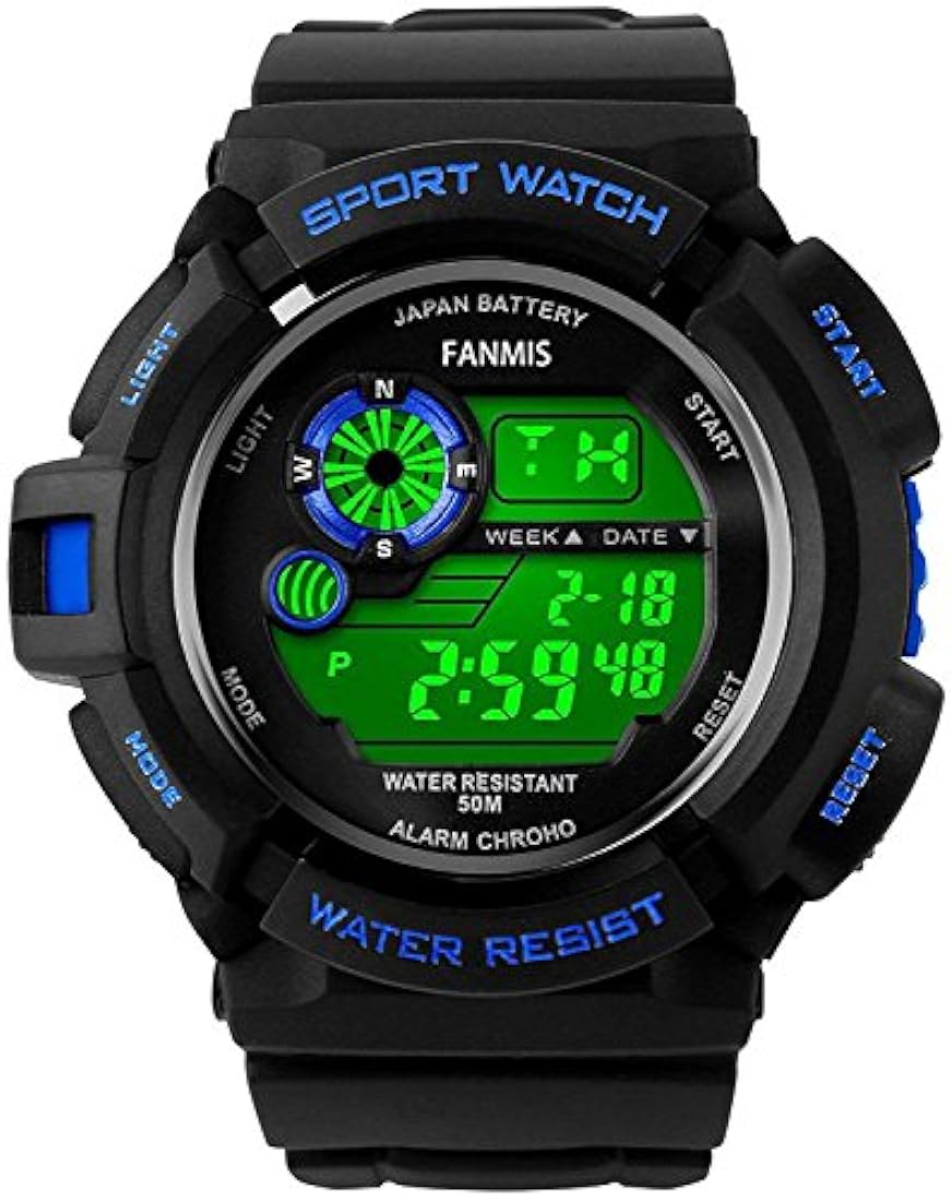 Reloj deportivo digital para hombre