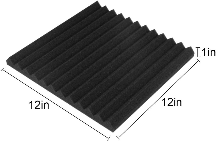 Paneles Acústicos 50 Pack, Aislantes, 1 X 12 X 12
