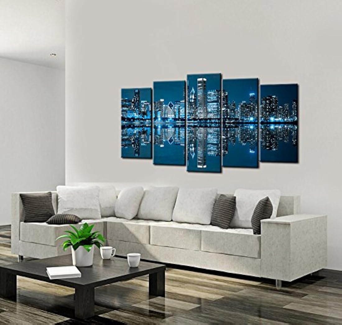 Lienzo impreso cuadro decoracion logo Chicago