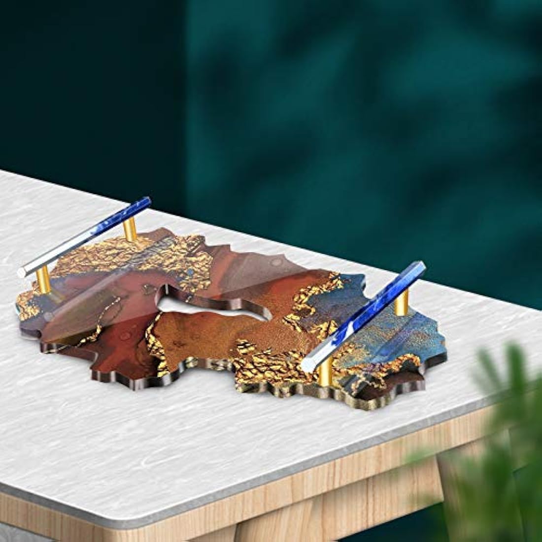 Molde de silicona suave de resina epoxi para manualidades