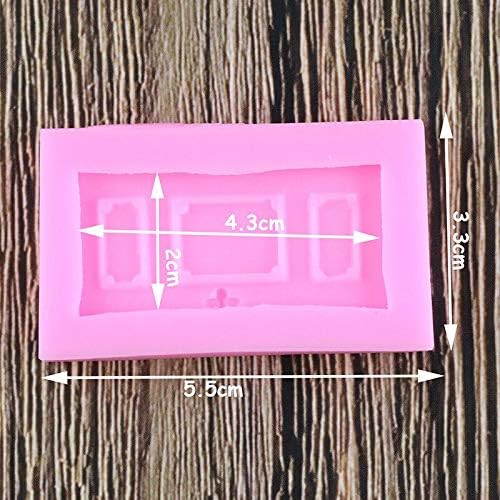 Molde de silicona para puerta de ventana 3D para bricolaje