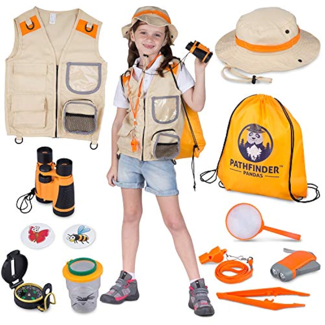 Kit de explorador para niños de 3 a 12 años