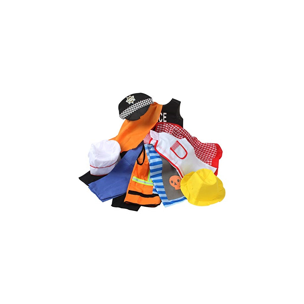disfraces para niños, juego de rol 11 piezas de 3 a 6 años
