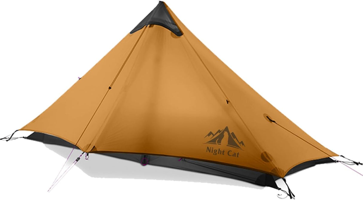 Tienda de campaña ultraligera Night Cat 1 persona, 2 lbs, waterproof