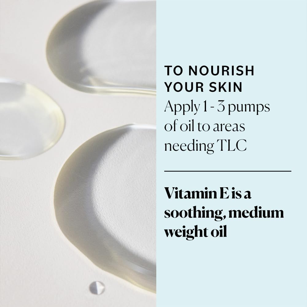 Aceite Facial de Vitamina E Orgánico Antioxidante Reparador