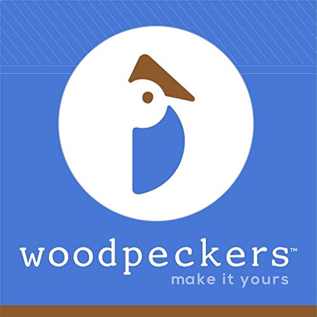 Woodpeckers - Recortes de madera para tarros de masón