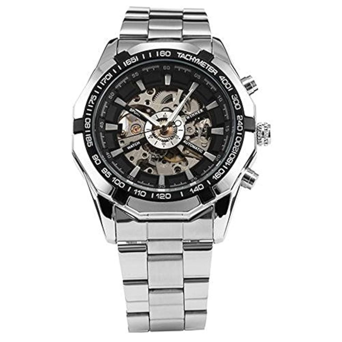 reloj de acero inoxidable para hombres