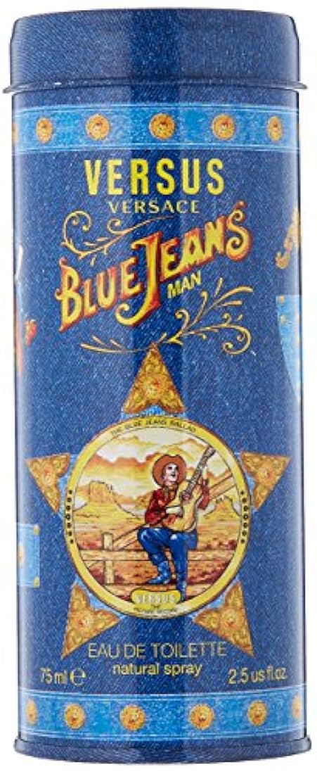 Versace Colognes, Jeans azules, 2.5 onzas