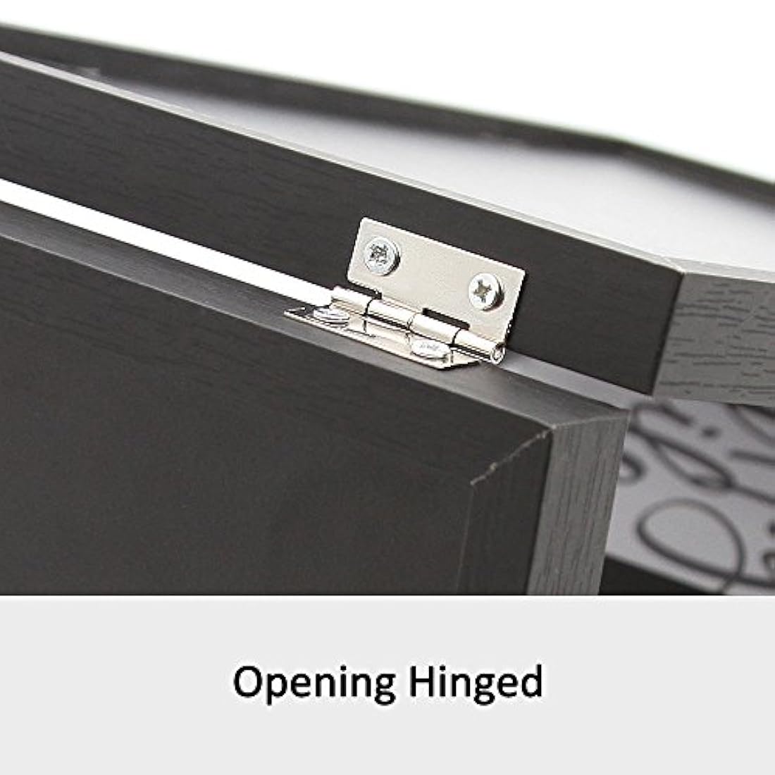 Afuly Collage negro Plegable con bisagras Marcos de fotos