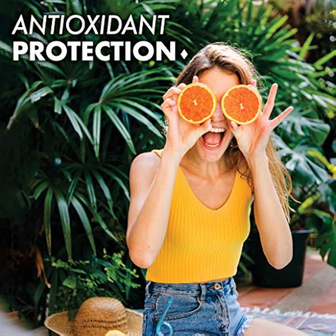 Suplemento antioxidante con vitamina C 500 mg