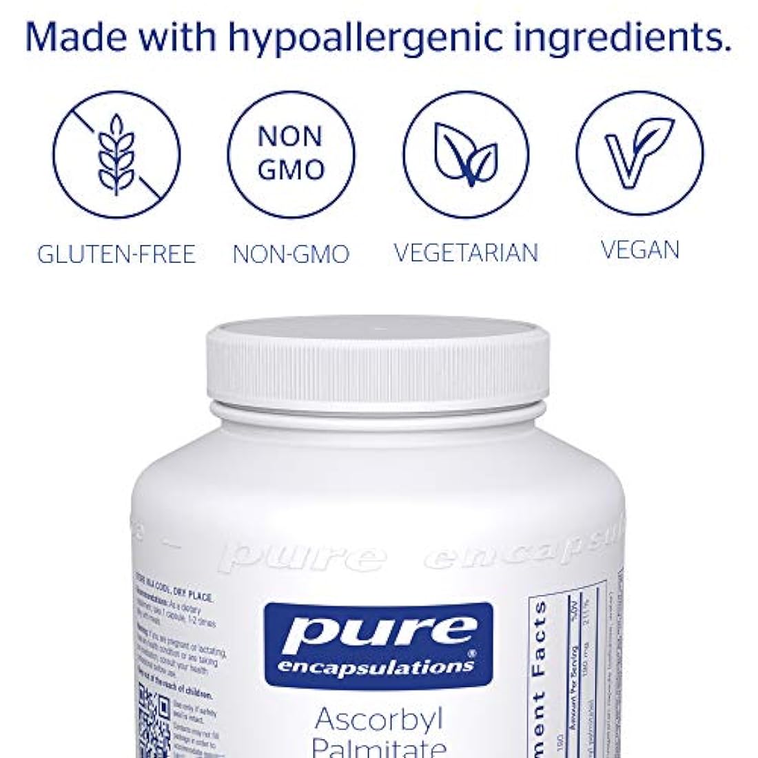 Encapsulaciones puras Palmito de ascorbilo 7.66E 11 1