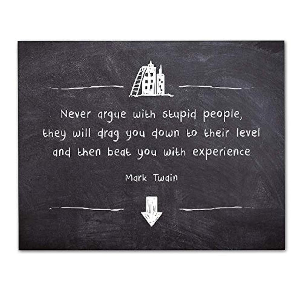 Arte de la pared sin marco