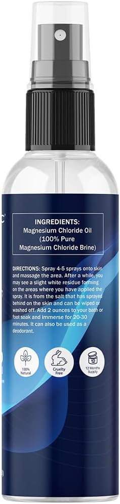 Vitamatic Aceite de Magnesio Puro en Spray 8 oz