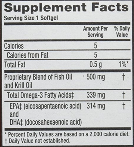 Aceite de pescado Omega-3 + Aceite de krill