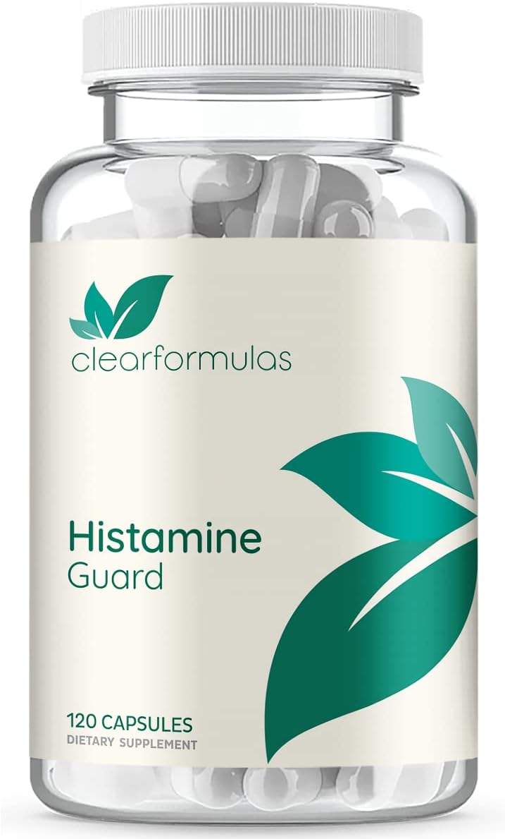 Suplemento enzimático Histamina Guard, 120 cápsulas