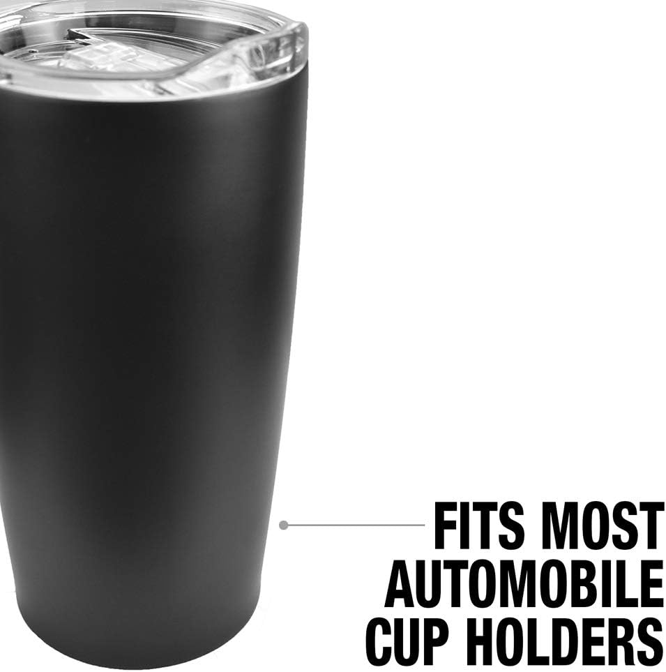 Taza de Acero Inoxidable NASA 20 oz, Aislada, Tapa Antifugas