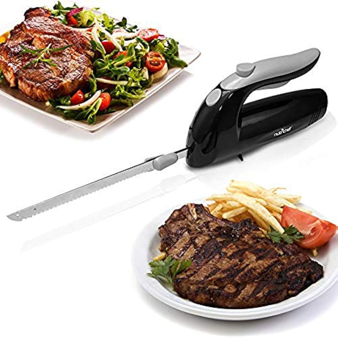Cuchillo eléctrico multiusos 8 pulgadas NutriChef PKELKN8