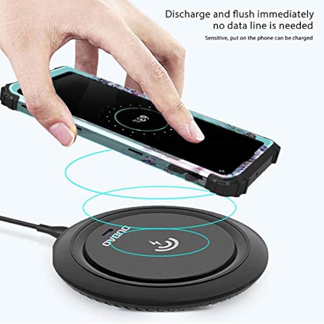 Casetego - Carcasa para Samsung Galaxy S10, diseño floral