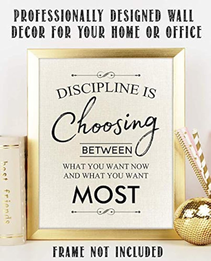 Arte de pared motivacional - Impresión sin marco de 11 x 14