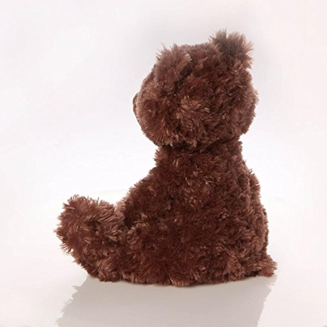 Oso de peluche color marrón chocolate