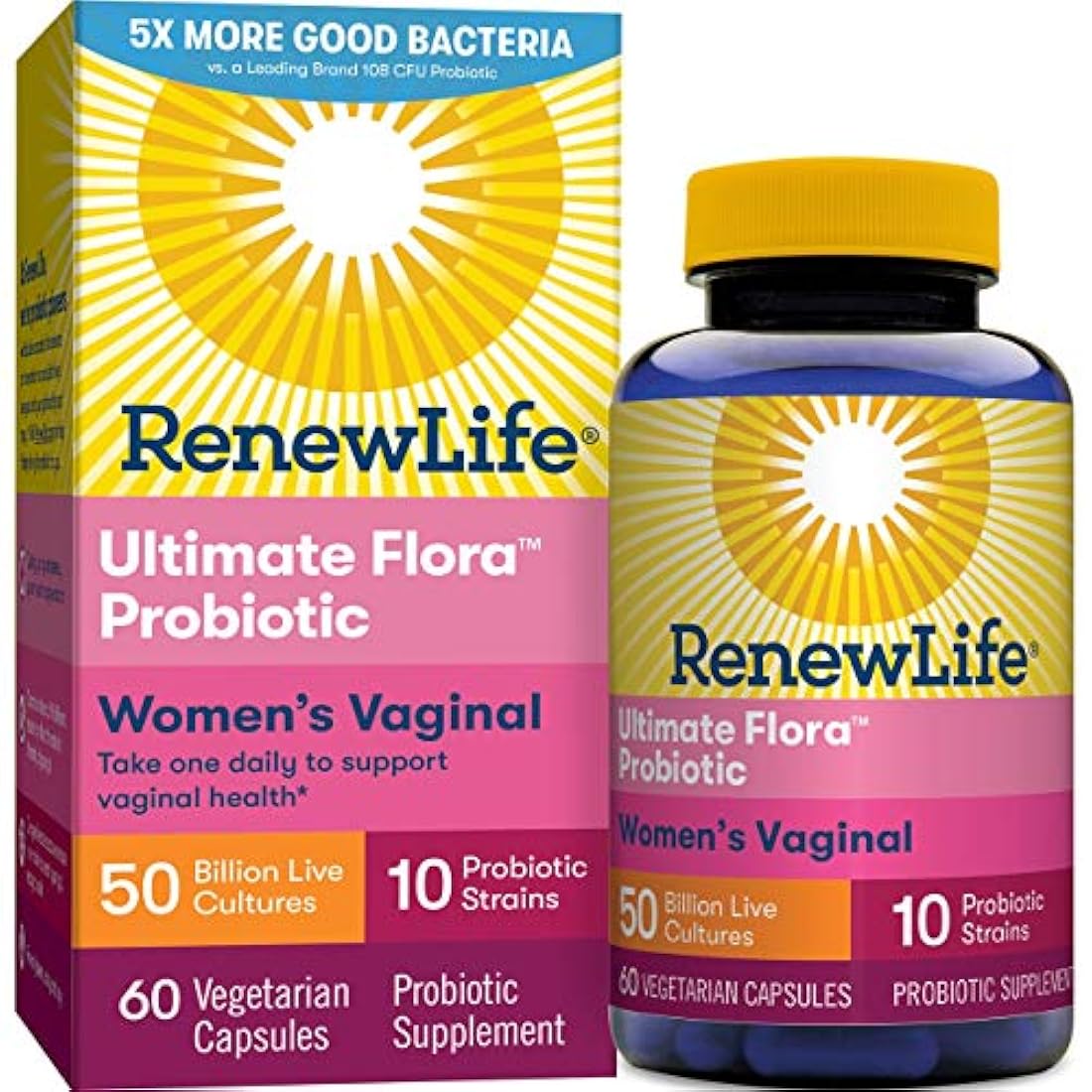 Ultimate Flora Probiótico Cuidado de la Mujer