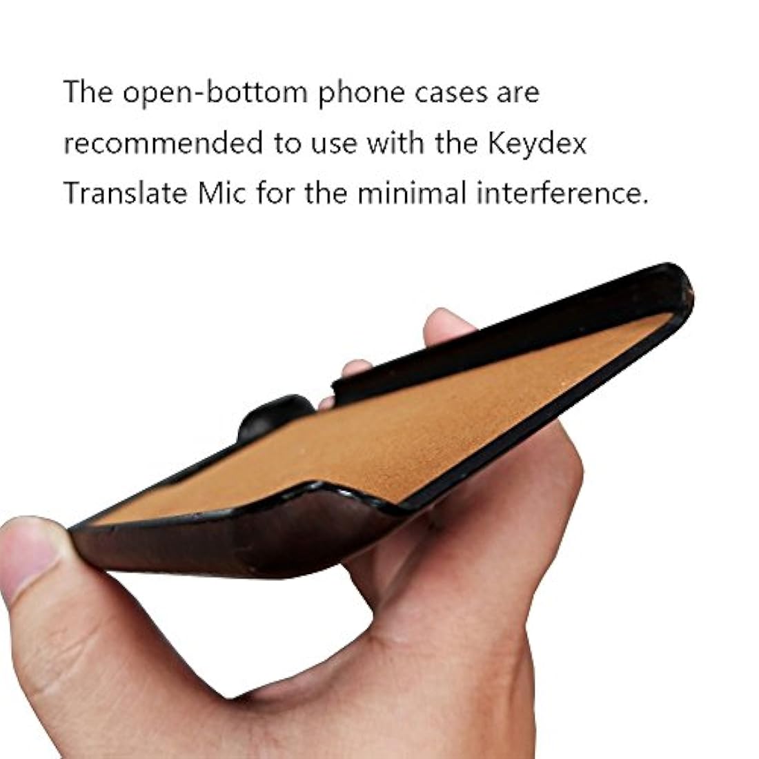 KEYDEX MIC Conector Tipo Micrófono para teléfono inteligente