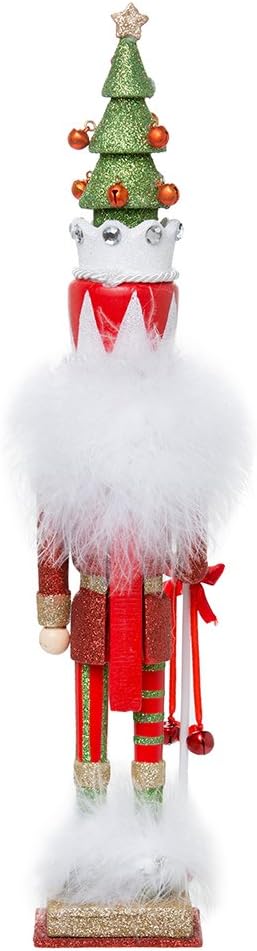 Nutcracker de árbol de Navidad, Kurt Adler, 15 pulgadas, HA0220