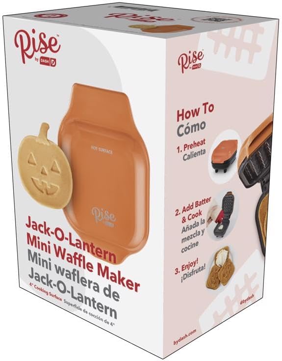 Mini Waffle Maker RMWP001GBOP06 - Marca: Opción de Otoño