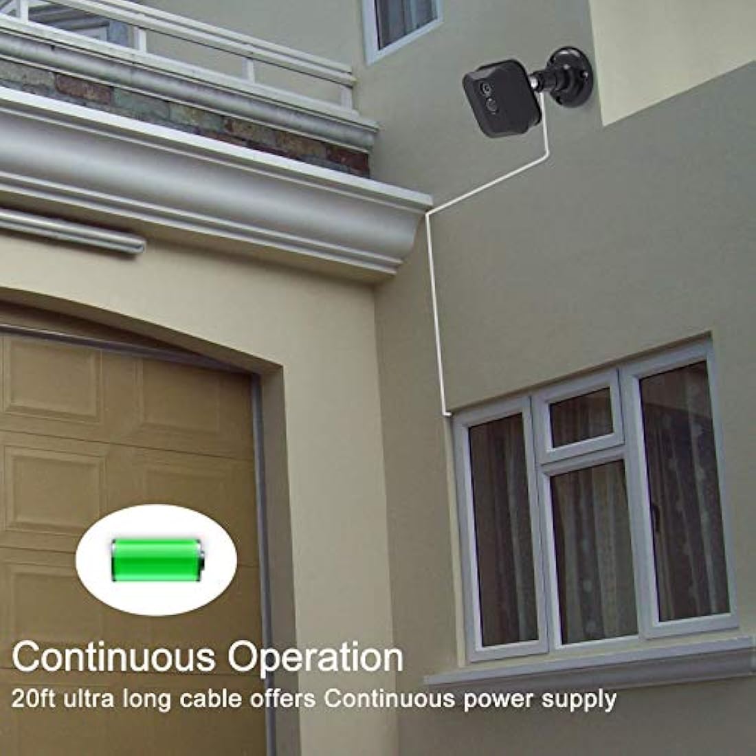 Paquete de 2 cables de extensión de alimentación19.7 ft