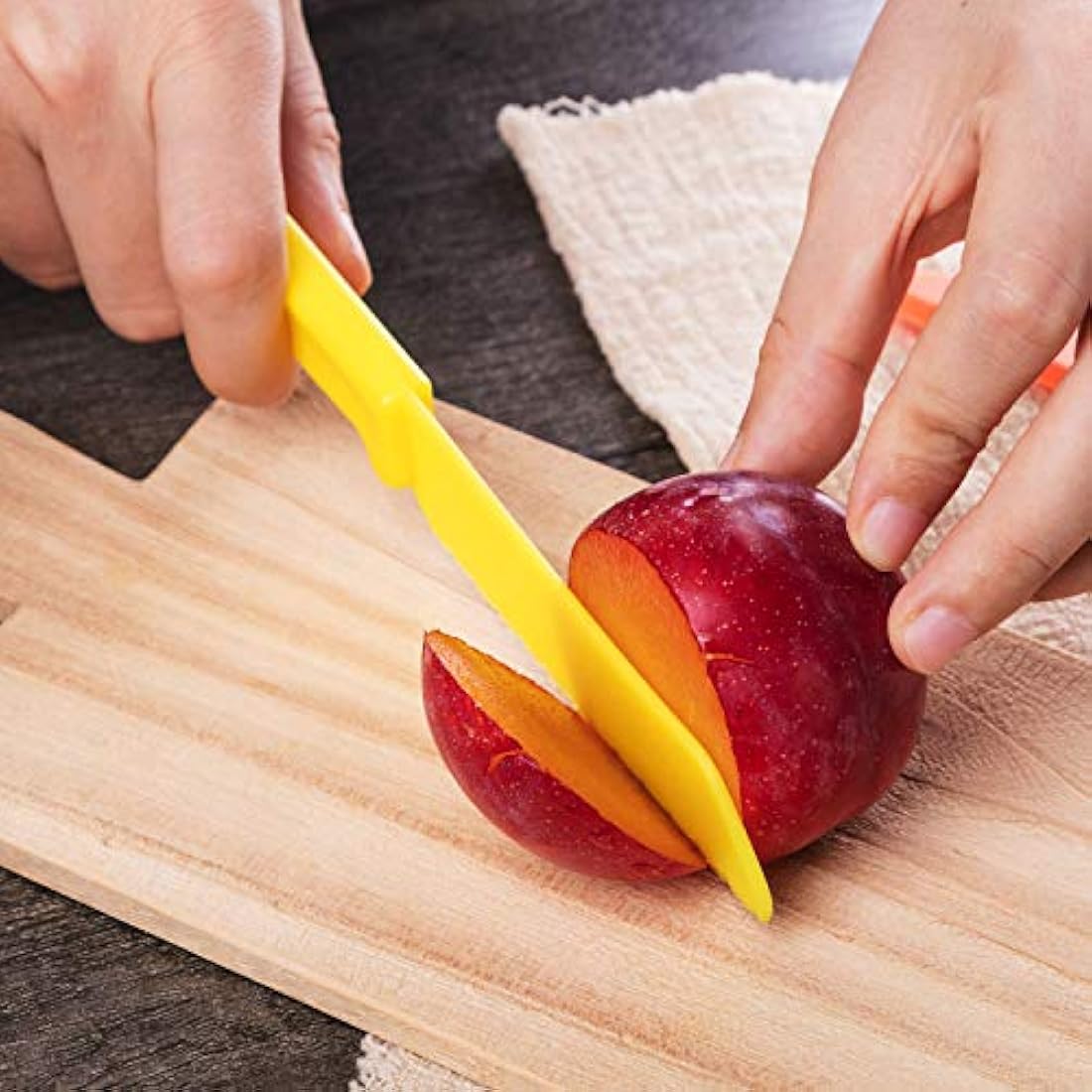 Jovitec - Juego de cuchillos de cocina para niños