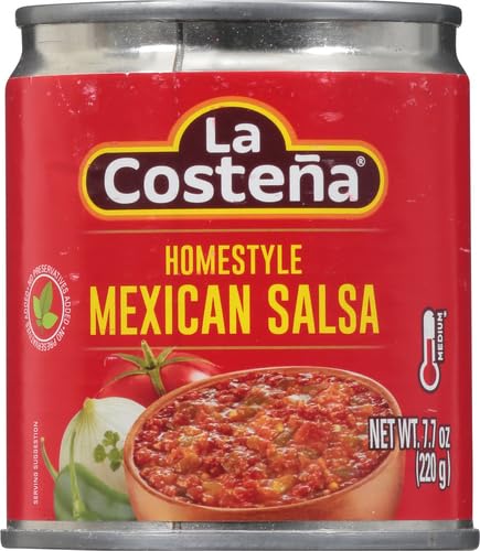 Salsa Casera La Costeña, Estilo Mexicano, 7.7 Oz
