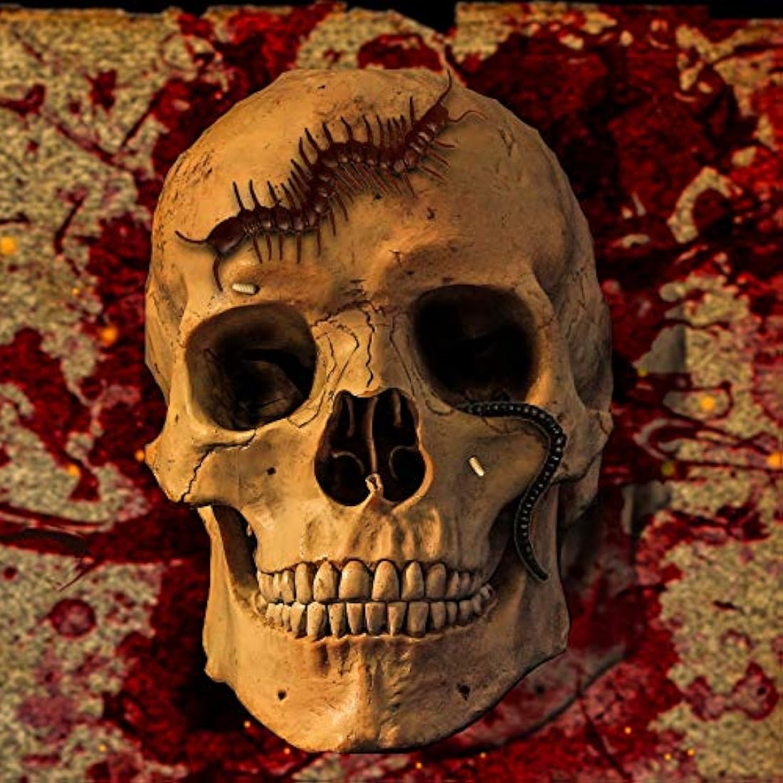 148 piezas de plástico insectos truco broma decoración