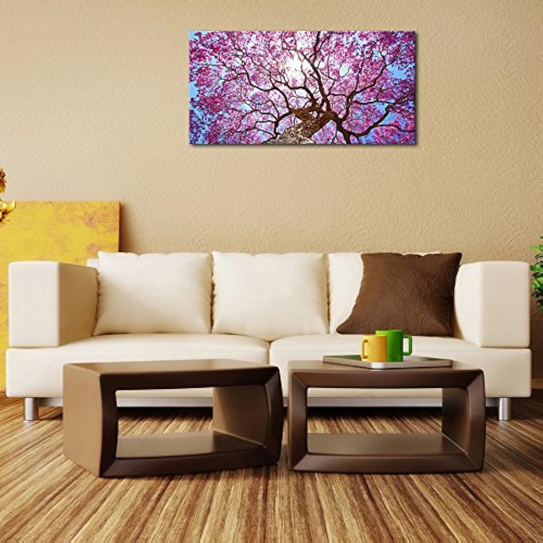 Pyradecor - Pintura de Árbol de flor de cerezo