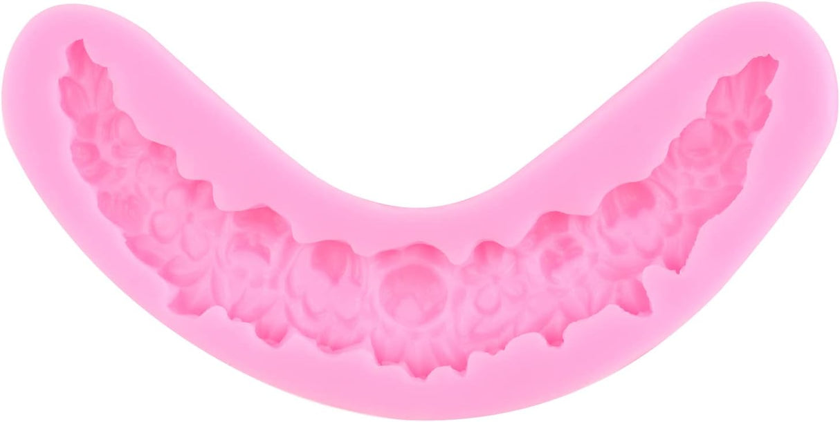 MYPRACS Moldes de fondant barrocos para fondant vintage