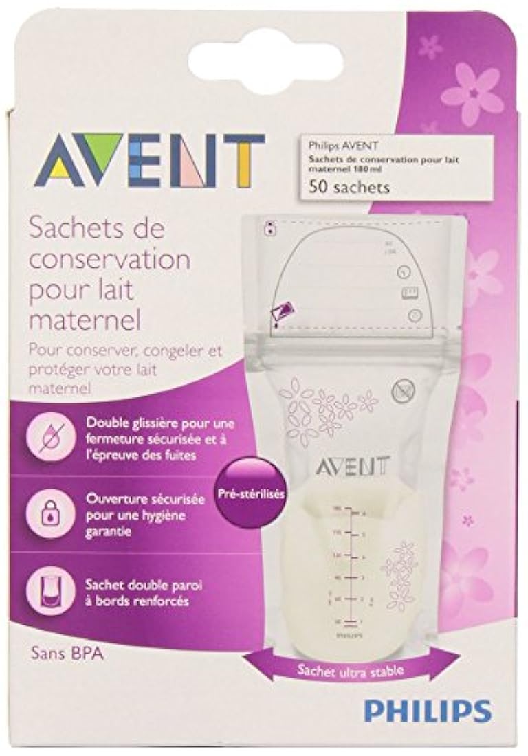 bolsas de almacenamiento de leche materna transparentes 6onz