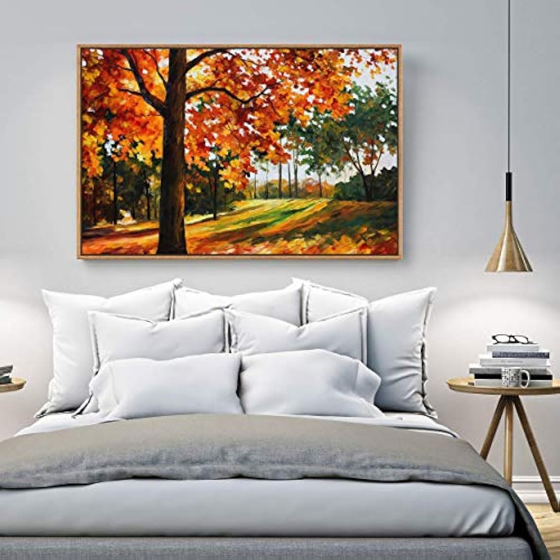 Wall26 - Lienzo decorativo para pared con marco flotante