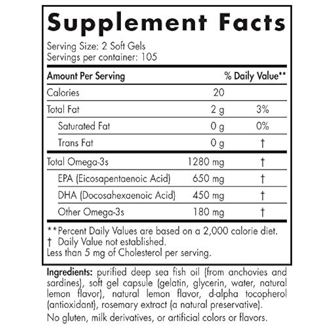 Suplementos Alimenticios concentrado de aceite de pescado