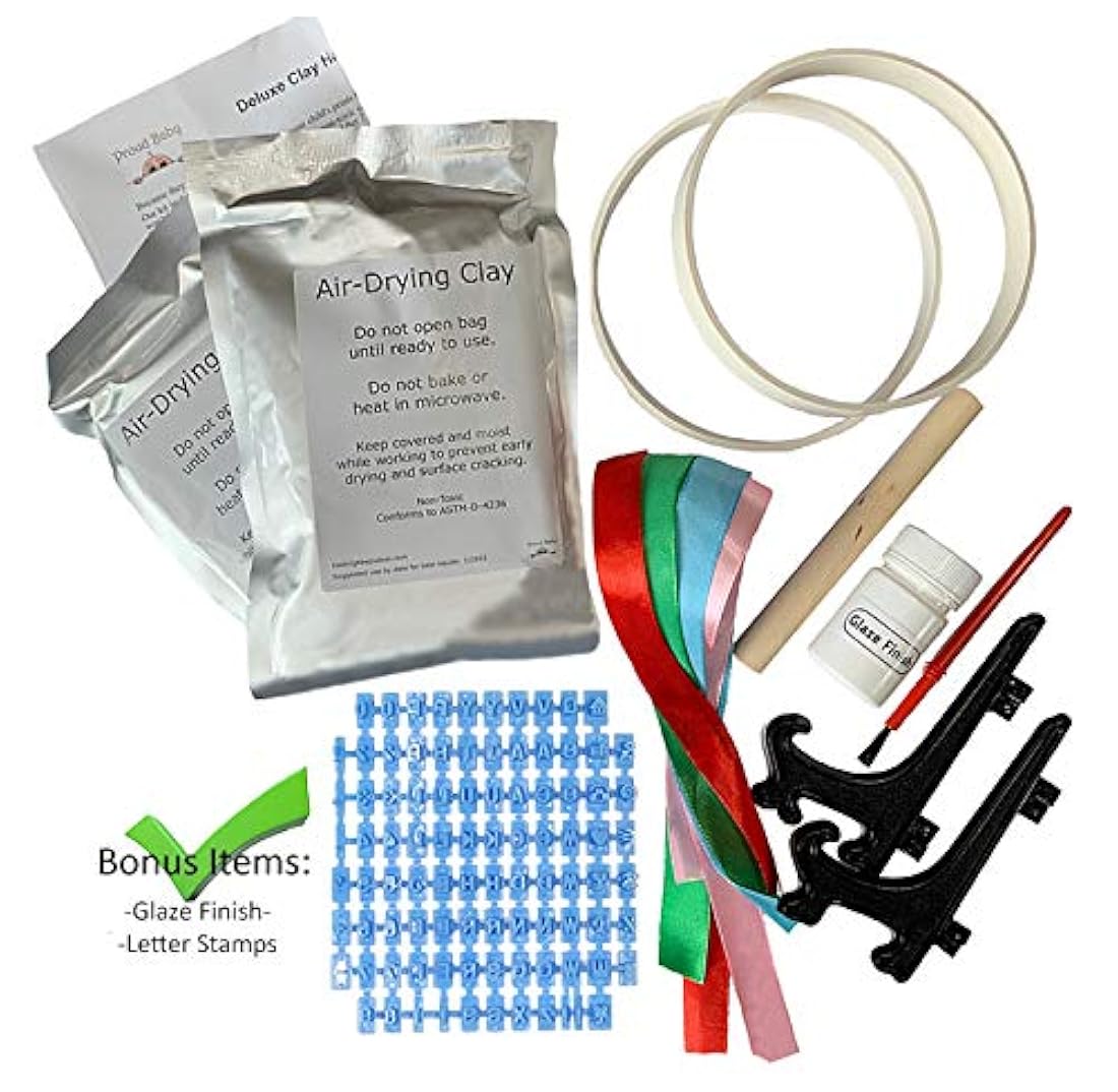 Recuerdo de arcilla para colgar