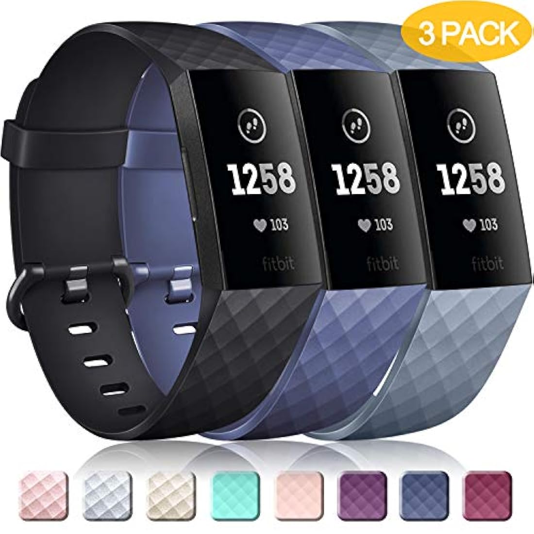 Set 3 de repuesto de correa de reloj