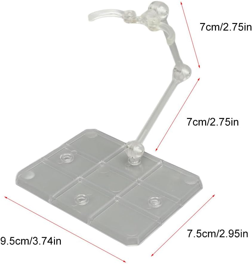 Soporte para Figuras de Acción, Flexible, Pack de 10, 6in