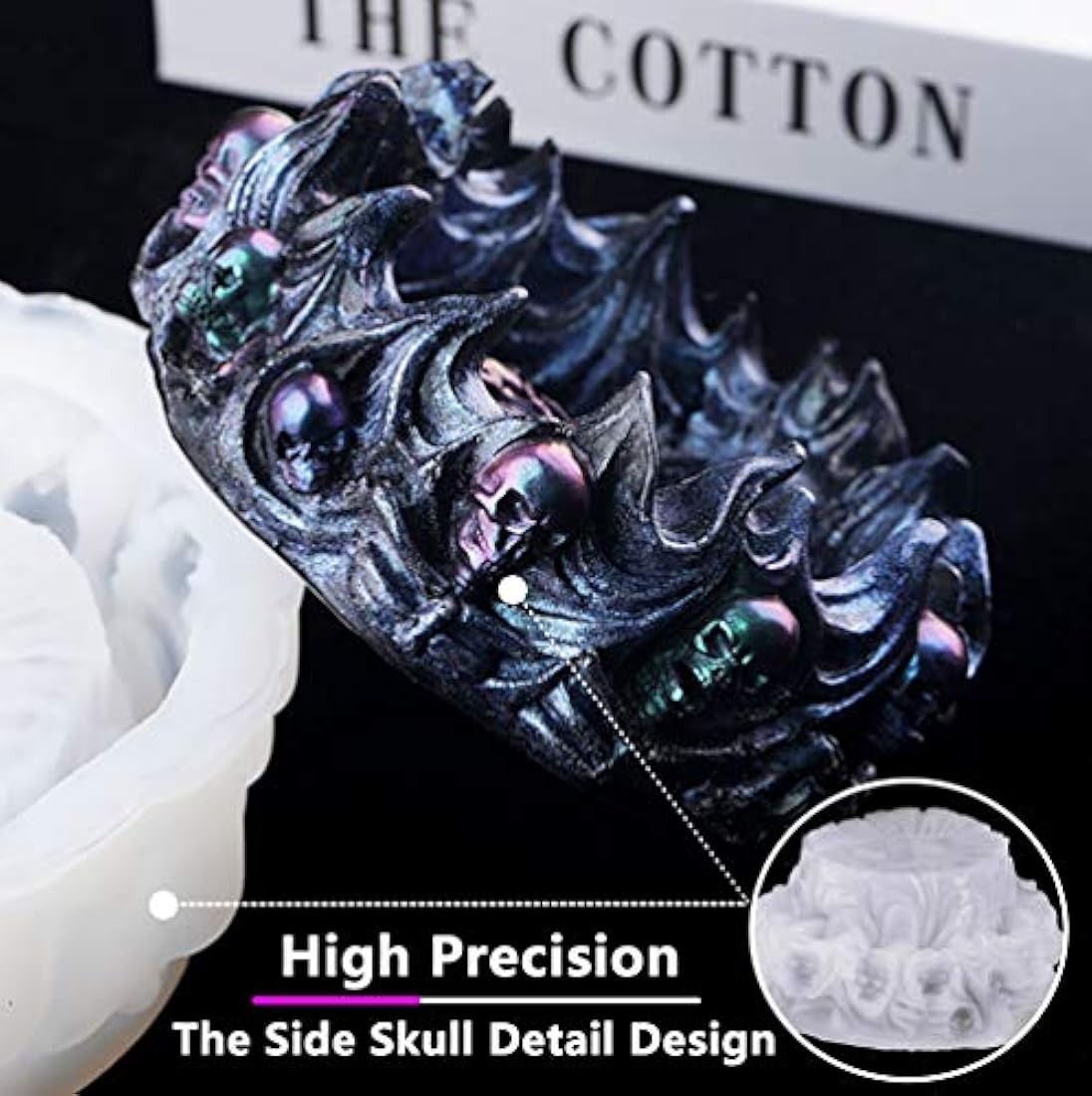 molde de silicona para cenicero