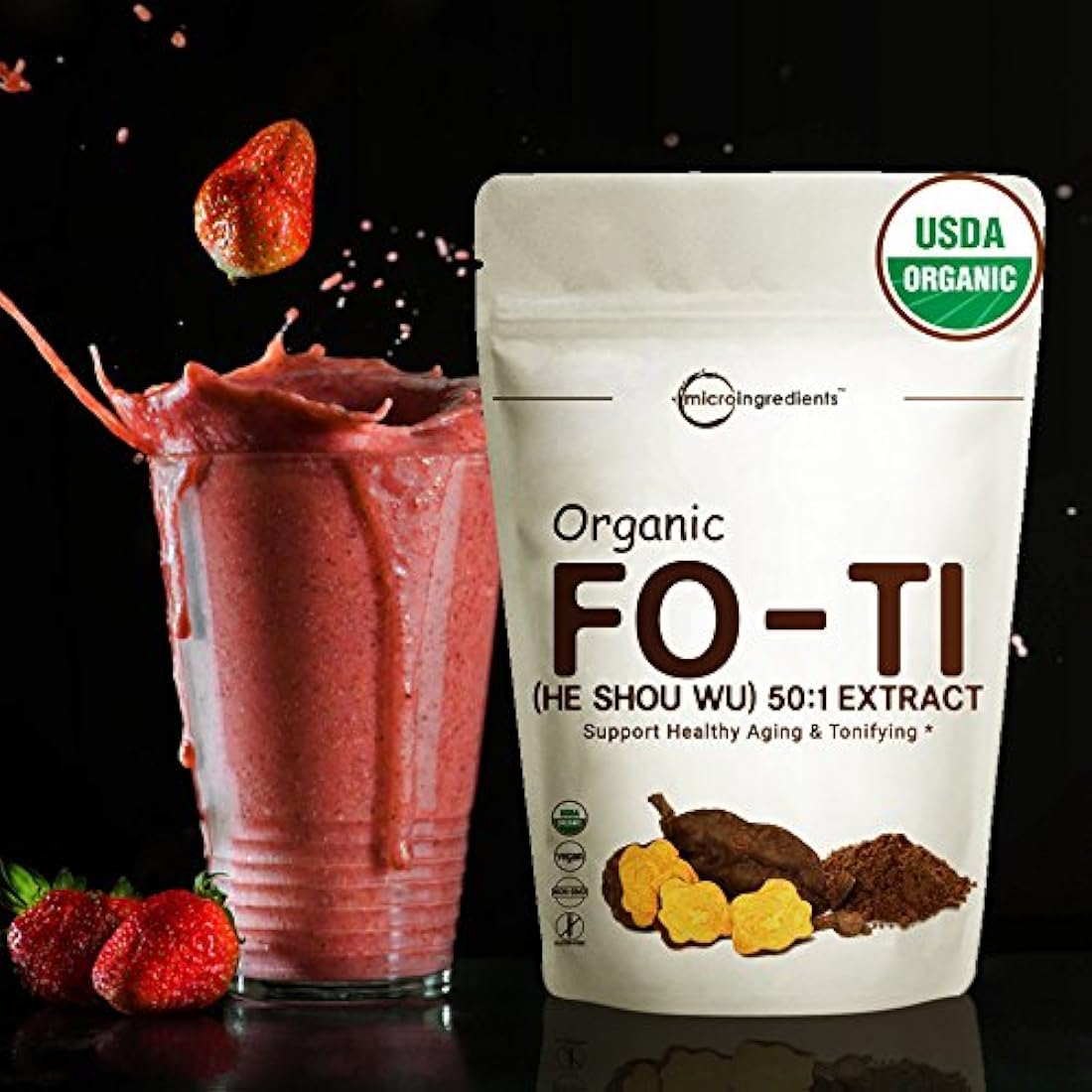 Extracto Orgánico de Fo Ti He Shou Wu 1