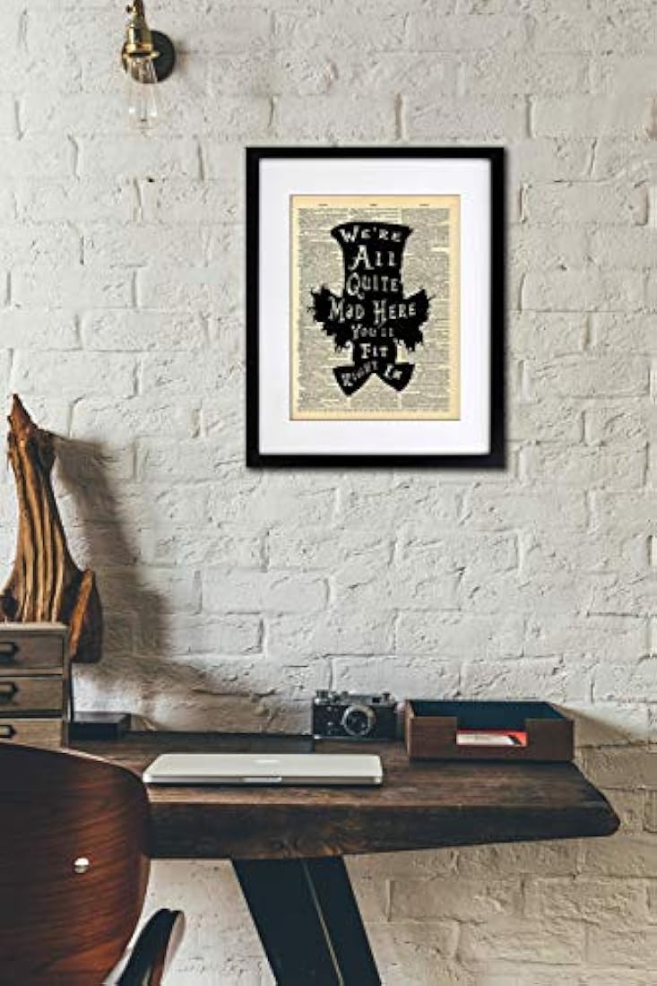 cuadro Sombrerero loco Alicia en el país de las maravillas