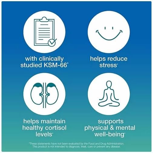 Suplementos de Ashwagandha KSM-66 Orgánico 150 Cápsulas 1000mg