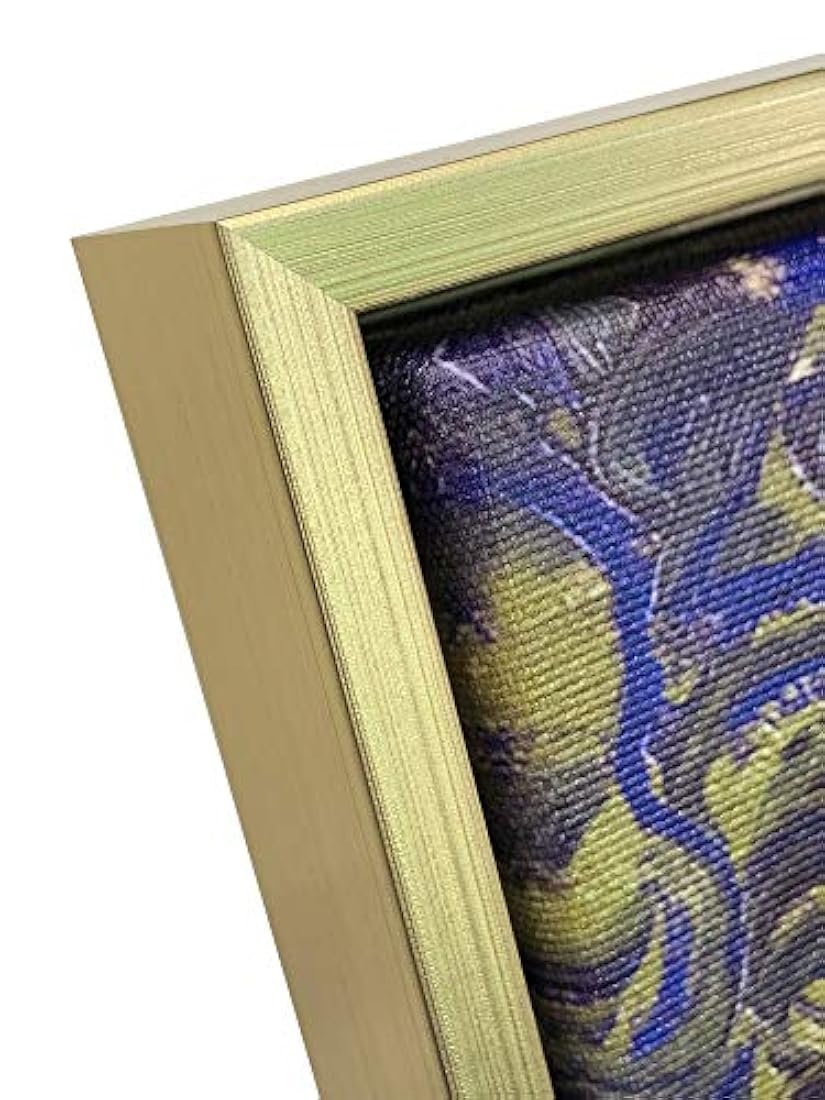 Wieco Art Lienzo impreso, estirado y enmarcado